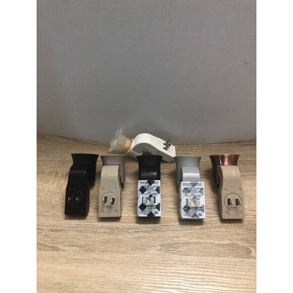 Bath & Body Works Wallflowers Lot of 6 Fragrance Plug in Black Bronze Grey Taupe - Picture 6 of 9